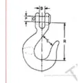 Galvanized Hook A-331 Clevis Slip Hook Supplier